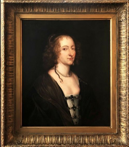 van dyck portraits lady frances seymour studio of sir anthony van dyck dutch golden age 17th oil paintings