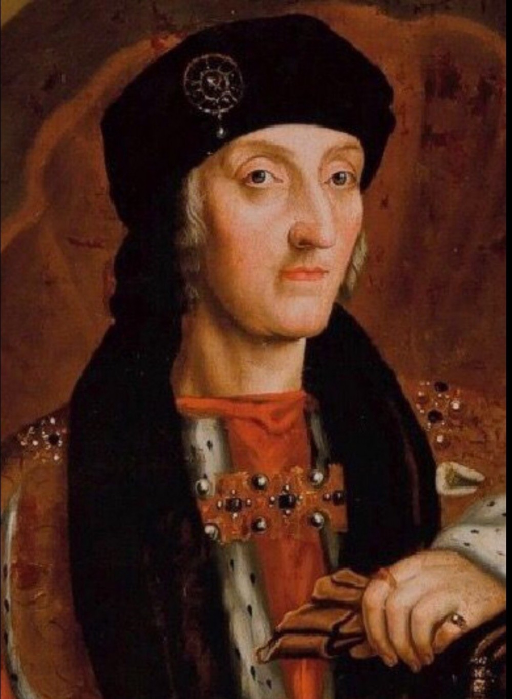 king henry vii 14851509 after hans holbein 16th17th century old master oil portraits tudor dynasty paintings whitehall palace